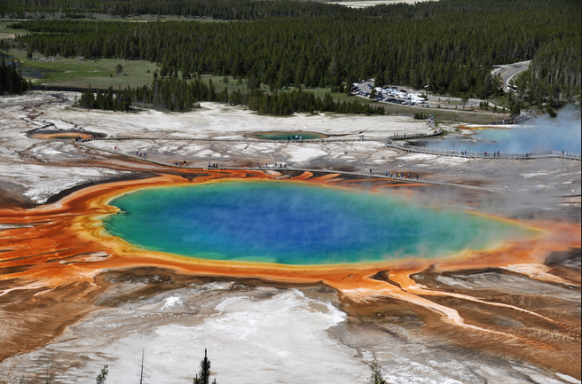 Yellowstone roadtrip usa voyage états unis