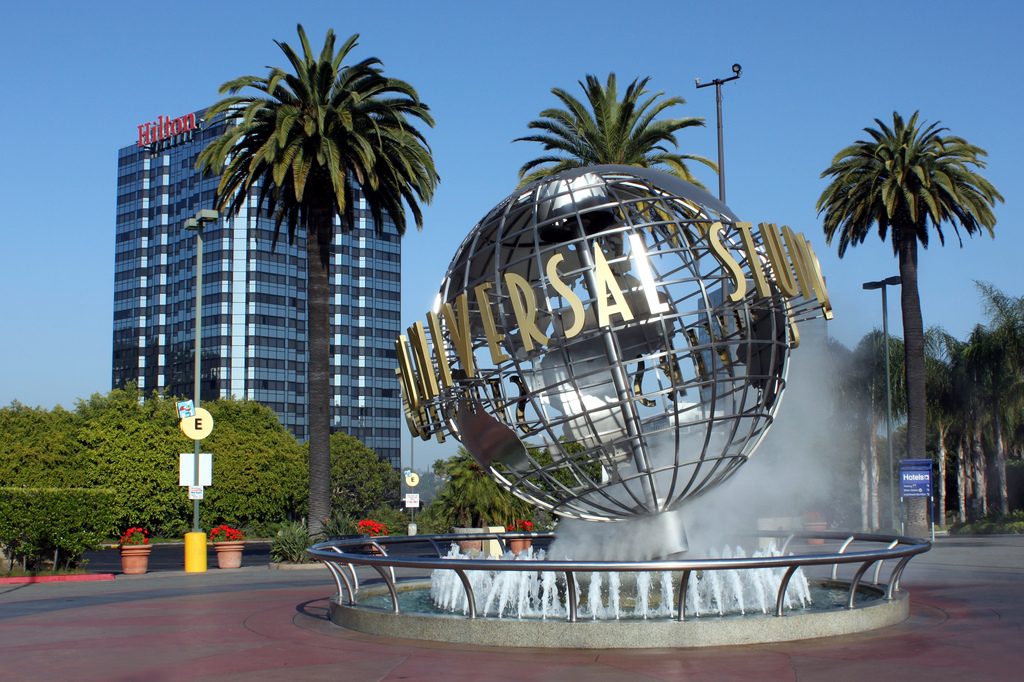 Universal Studio hollywood voyage USA ouest amérique
