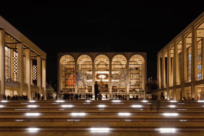 Lincoln center voyage etats unis road trip usa