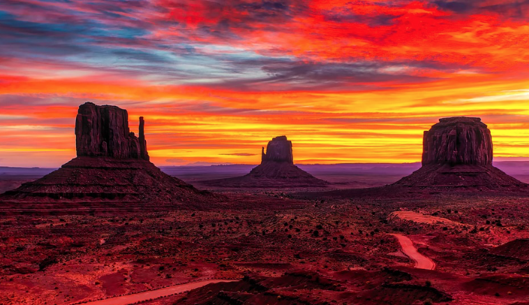 Monument valley road trip usa