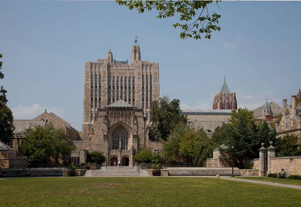 L’Université de Yale dans le Connecticut