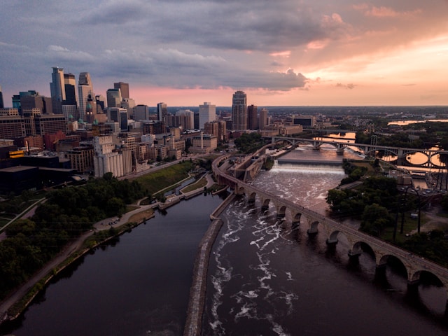 Minneapolis dans le Minnesota
