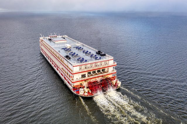 Un tour en bateau à aubes dans le Mississippi