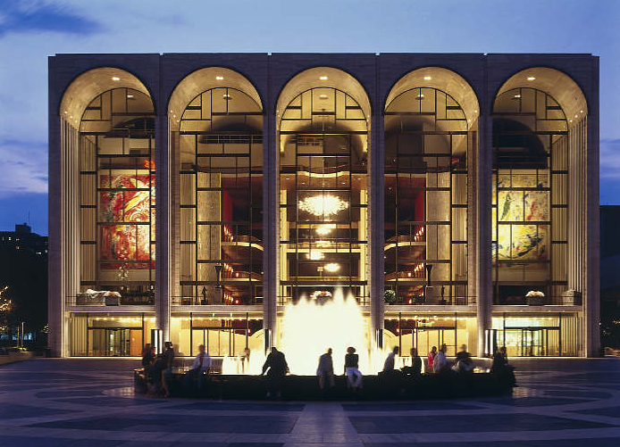 Metropolitan Opera New York voyage Est USA